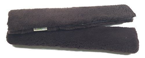 Dr. sheepskin - natural sheepskin seat belt strap covers (shoulder straps) (2pcs