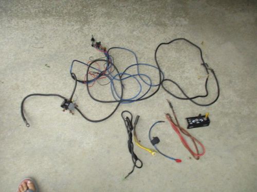 Meyers e47 snow plow control wiring harness toggle switches lights solenoid part