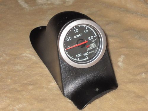 Apexi el back light boost gauge + greddy pillar pod wrx s14 gtr rx7 skyline