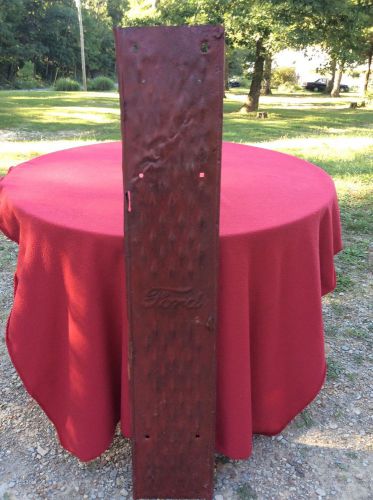 Antique model t running board oem ford script wall hanger display original