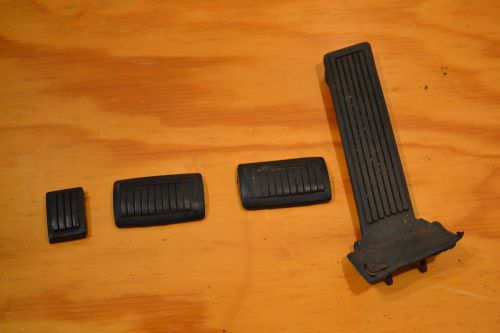 Mopar 66 67 68 69 70 b-body gas pedal clutch brake pad set manual shift