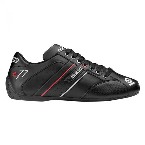 Sparco 00120544nr - time 77 series racing shoes, black, 36 size
