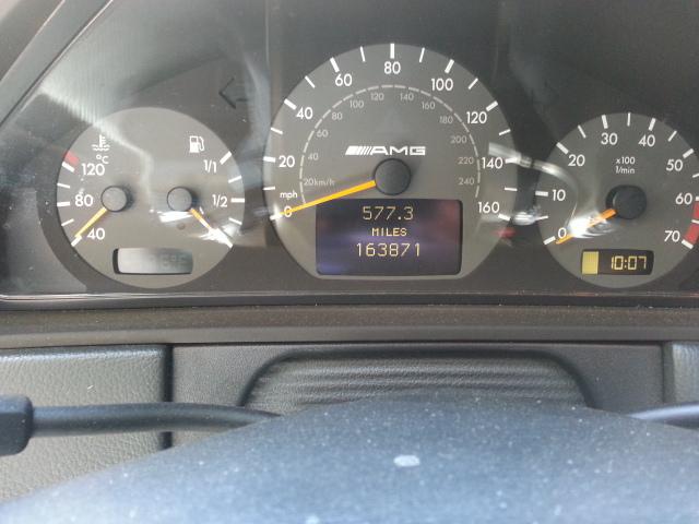 2001 mercedes benz w210 e55 amg instrument cluster