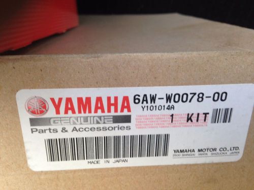 Yamaha water pump repair kit p/n 6aw-w0078-00