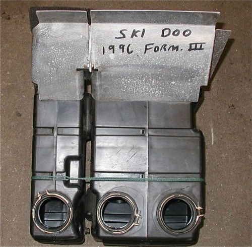 Skidoo formula iii snowmobile air silencer