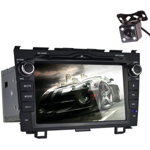 Android car dvd mp3 player gps rds head unit 4 honda crv 07-11 with reverse cam
