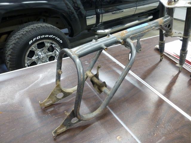 HONDA QA 50 FRAME WITH FRONT END AND HANDLE BARS, US $50.00, image 2