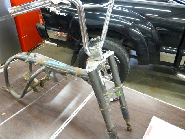 HONDA QA 50 FRAME WITH FRONT END AND HANDLE BARS, US $50.00, image 3