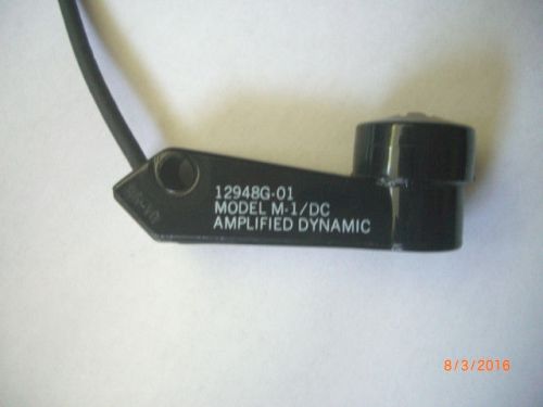 David clark m-1/dc amplified dynamic microphone