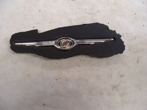 Chrysler p.t. cruiser steering wheel wing horn button ornament emblem