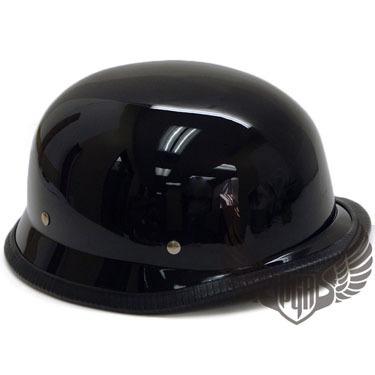 S m l xl xxl ~ gloss black german dot approved motorcycle helmet cruiser custom