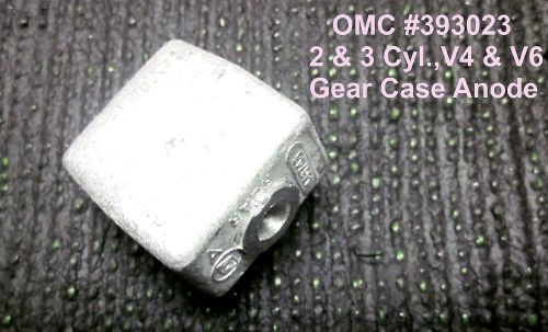 Zink anode insert omc fits some 2 &amp; 3 cyls. &amp; v4,v6 &#039;82 &amp; later #438745