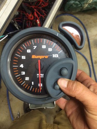 Sunpro tachometer with shift light used no reserve