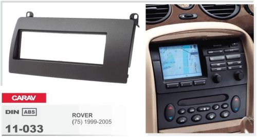 Carav 11-033 1-din car radio dash kit panel for rover (75) 1999-2005