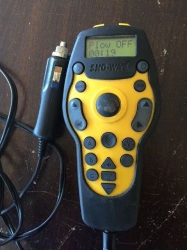 Sno way pro control controller with charger used