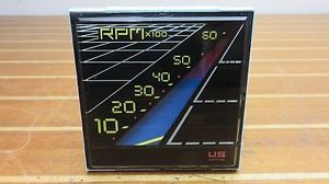 Bayliner US Marine Faria Square 6,000 RPM 8 Cyl Black Tachometer Gauge Meter, US $64.95, image 1