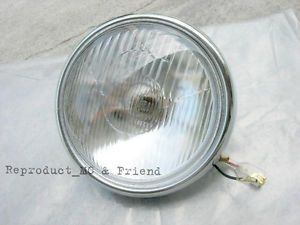 Honda xl125 xl175 xl250 xl350 mt125 mt250 cg125 headlight head light assy (6v,)