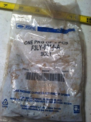 Set of 4 genuine ford engine connecting rod bolt lincoln mercury f3ly-6214-a