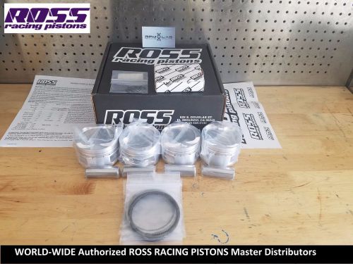 Ross racing pistons - hyundai genesis 2.0 turbo 4cy (86.5mm bore 9:1 comp) 80179