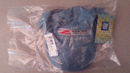 New blue c6 z06 corvette logo denim hat