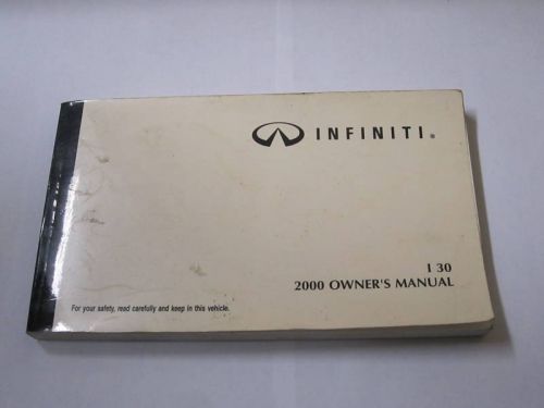 2000 infiniti i30 owners owner&#039;s manual book mr remotes