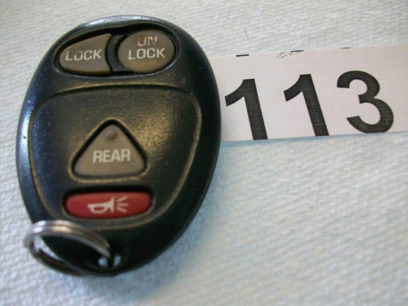 2005 buick rendezvous keyless entry remote key fob 10335582-88