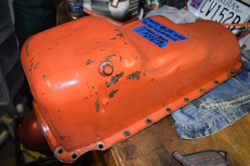 Original 1965-&#039;69 chevy impala 396/427 double baffle oil pan