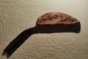 Leopard motorcycle skull cap