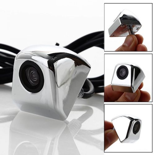 Hd waterproof night vision front/back auto rear view reserving back up camera