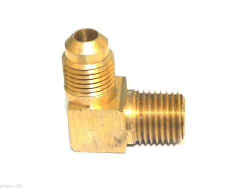 Big a service line 3-14932 90° male to male elbow brass fitting 3/16&#034; x 1/8&#034;