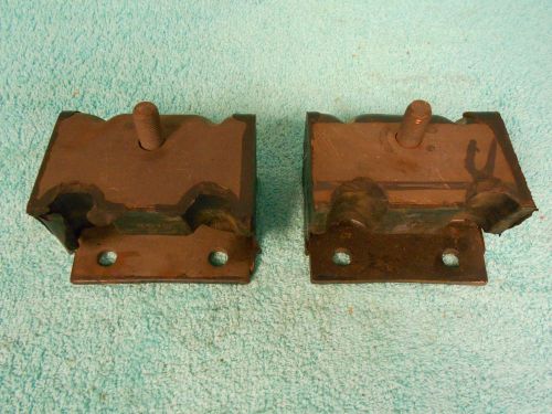 1958-63 ford 223ci  6 cylinder  motor mounts  pair  new  1116