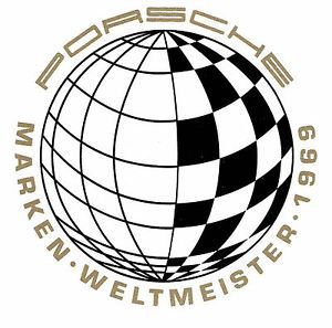 Reproduction 1970-early 1971 porsche world championship marken weltmeister 1969