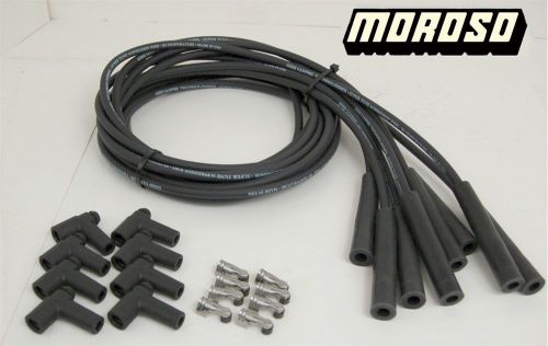 Ford 428, 427, 390, 352 big block fe hei black spark plug wire set by moroso