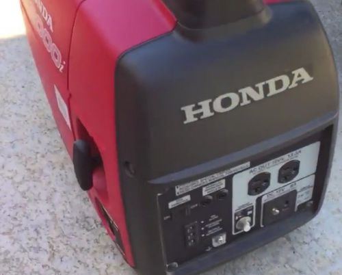 Honda eu2000i 2000 watt portable generator super quiet