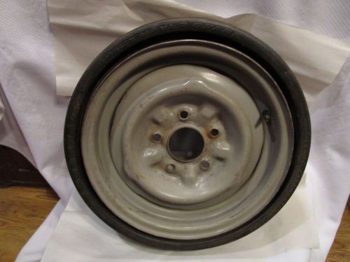 Camaro space saver spare tire &amp; wheel 7.35-14 nova firebrid 1967 1968 1969 1979