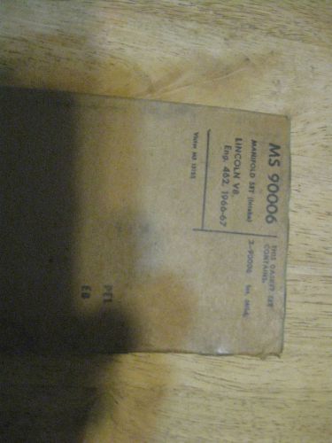 Felpro intake gasket set--ms90006--fits lincoln-&gt; v8 462--&gt;1966-1967