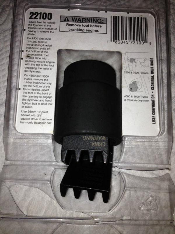 Sell Lisle 22100 6.6l duramax flywheel locking tool kit in Hope Mills