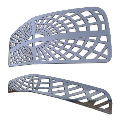 Dodge Charger 06-09 Stainless Spider Web Front Metal Grille Trim Cover Insert, US $104.95, image 2