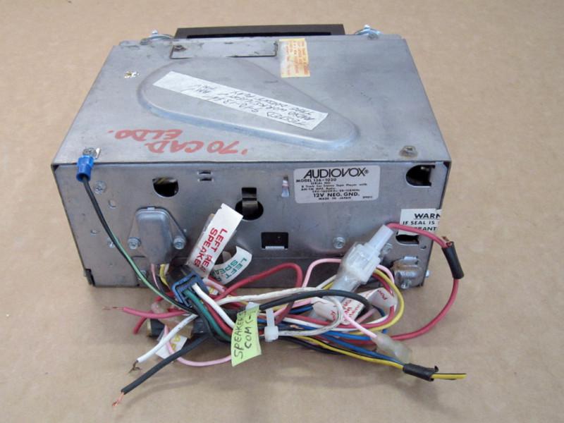 RADIO CADILLAC AM-FM 8-Track Tape Stereo, used, 1970 Cadillac Eldorado, US $50.00, image 5