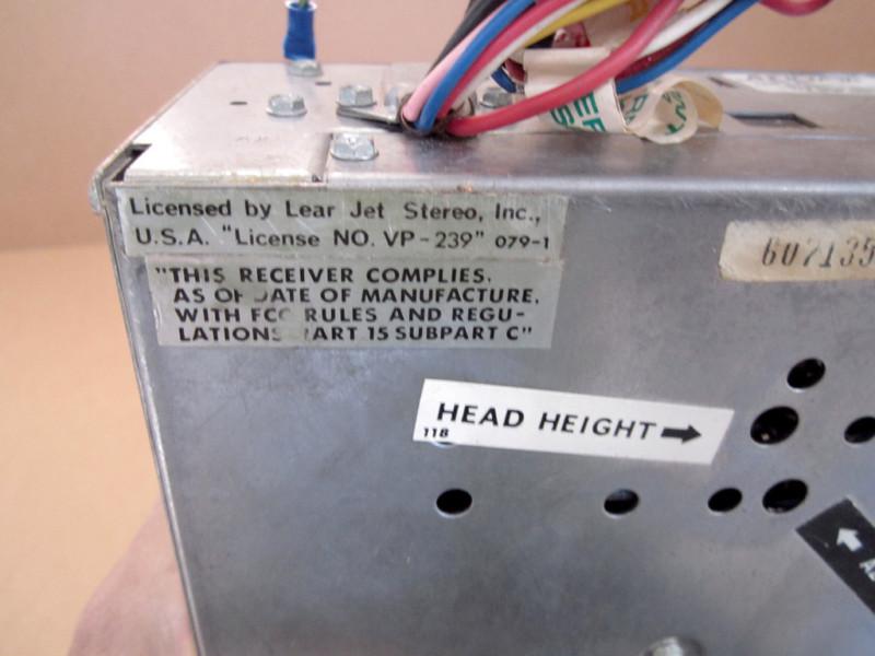 RADIO CADILLAC AM-FM 8-Track Tape Stereo, used, 1970 Cadillac Eldorado, US $50.00, image 7