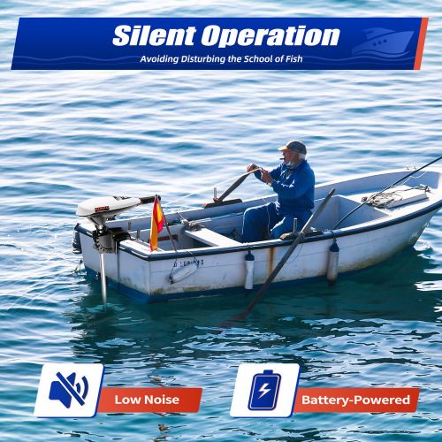 65lbs 12V Heavy Duty Electric Trolling Motor Engine Outboard motor Fishing Boat, US $172.03, image 12