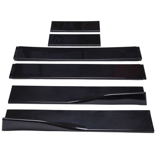 For Hyundai Genesis Coupe Front&Rear Bumper Lip Splitter Spoiler Kits+Side Skirt, US $160.28, image 4