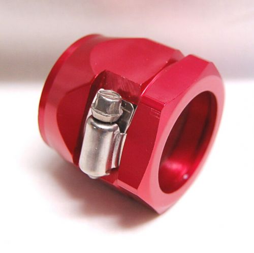 Magna clamp 1/2" id radiator aluminum anodized hose end red .841 outside