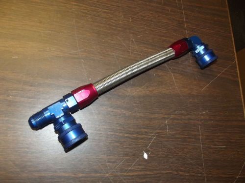 NASCAR HOLLEY 4150 HP SERIES CARBURETOR -8an FUEL LOG Quick Couple Earls, US $89.99, image 2