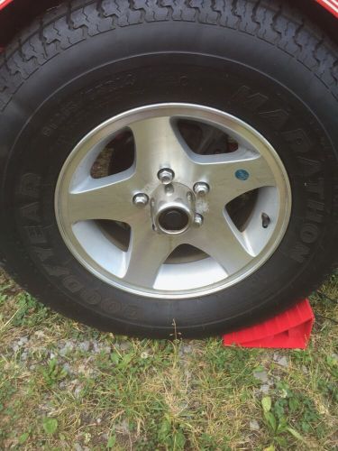 Trailer rims 5 × 14x5.5 5-lug on 4.5" aluminum