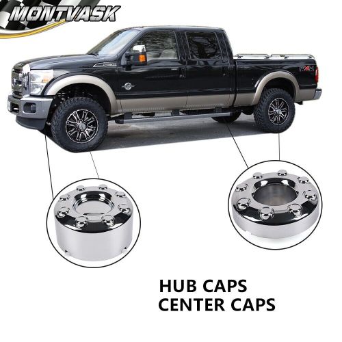 Fit For 05-16 Ford F-350 Super Duty Dually 17" Front+Rear Wheel Center Hub Cap, US $66.41, image 7