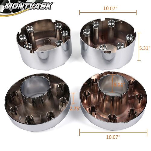 Fit For 05-16 Ford F-350 Super Duty Dually 17" Front+Rear Wheel Center Hub Cap, US $66.41, image 8