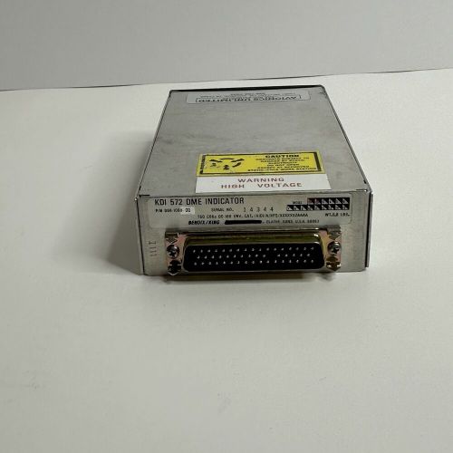 Bendix king kdi 572 dme indicator 066-1069-00 bench tested with faa 8130-3 form