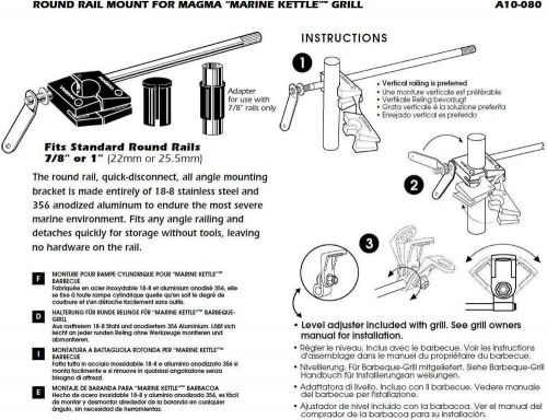 Magma rail mount a10-080