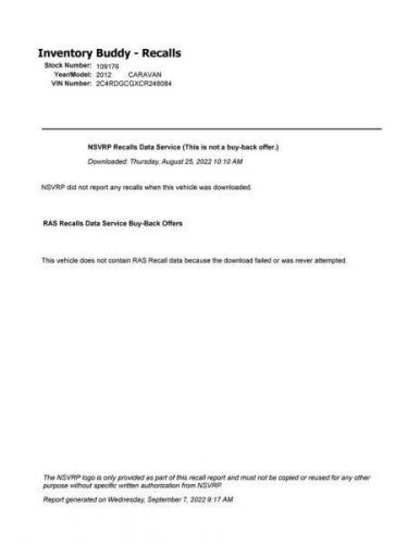 Driver Left Electric Door Motor Fits 10-19 CARAVAN 10244701, US $115.72, image 3